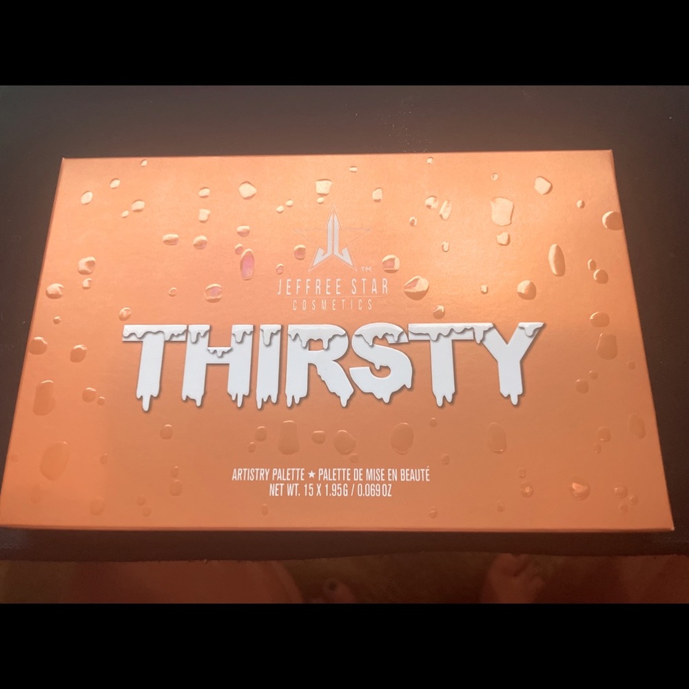 JeffreeStar “Thirsty” palette-brand new